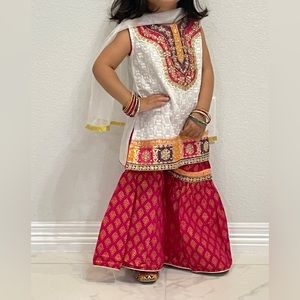 Cotton Kurta and Plazo Pant (2T)